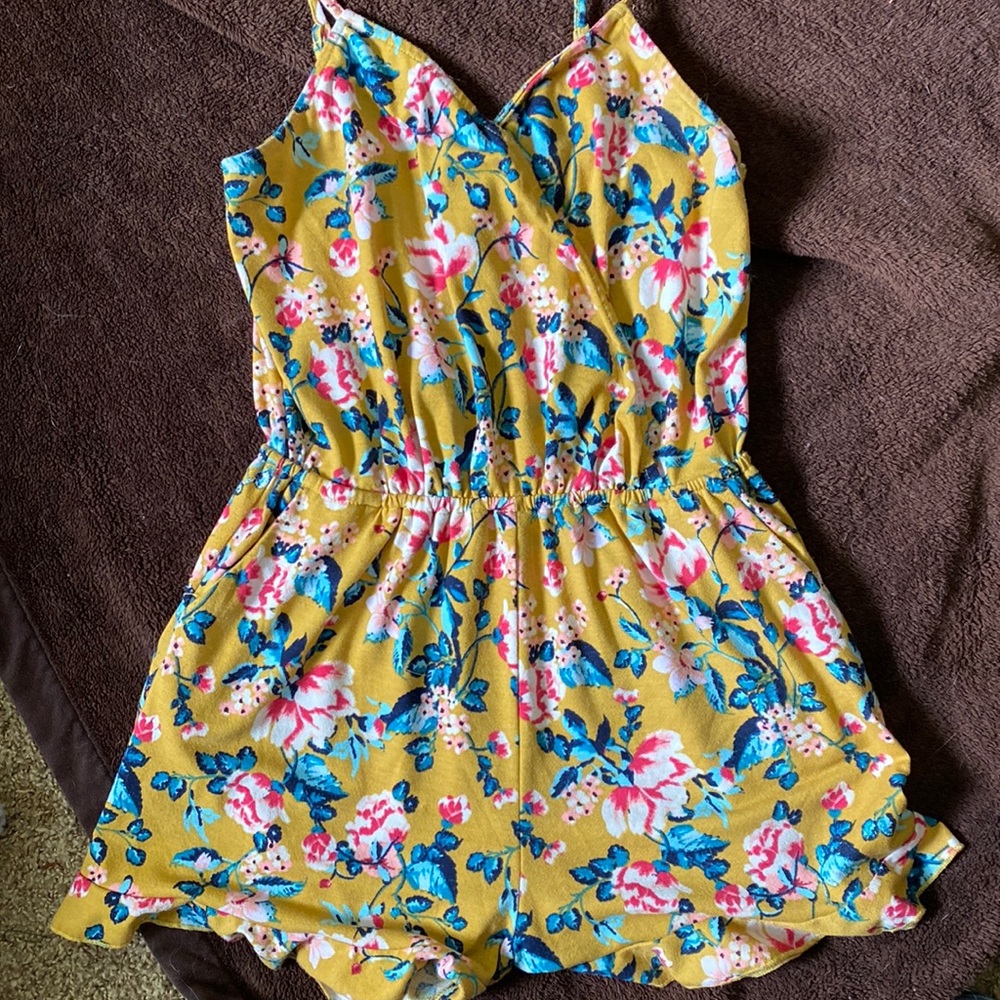 Cute Floral Romper